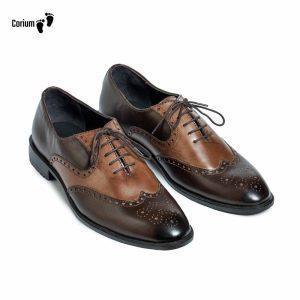 Corium Men’s Handmade Formal Oxford Shoes(CRM 76)