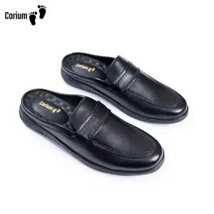 Corium Men's Oil Pullup leather Half-Loafer (CRM 83)