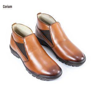 Corium Men’s Genuine Leather Chelsea Boots (CRM 75)