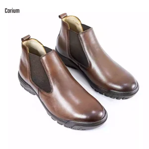 Corium Men’s Genuine Leather Chelsea Boots (CRM 72)
