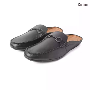 CRM 26 - Genuine leather moccasin half-loafer shoes