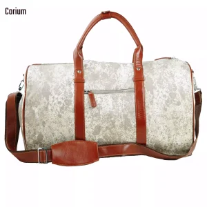 Corium Leather Canvas Duffle Bag (CRD 02)
