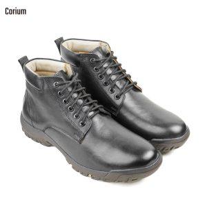 Corium Men's Ankle Chelsea Boots Lace-Up (CRM 88)