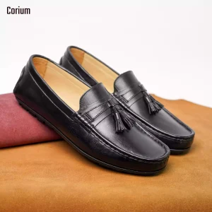 Corium Men’s Genuine Leather Tassel Loafers CRM 62