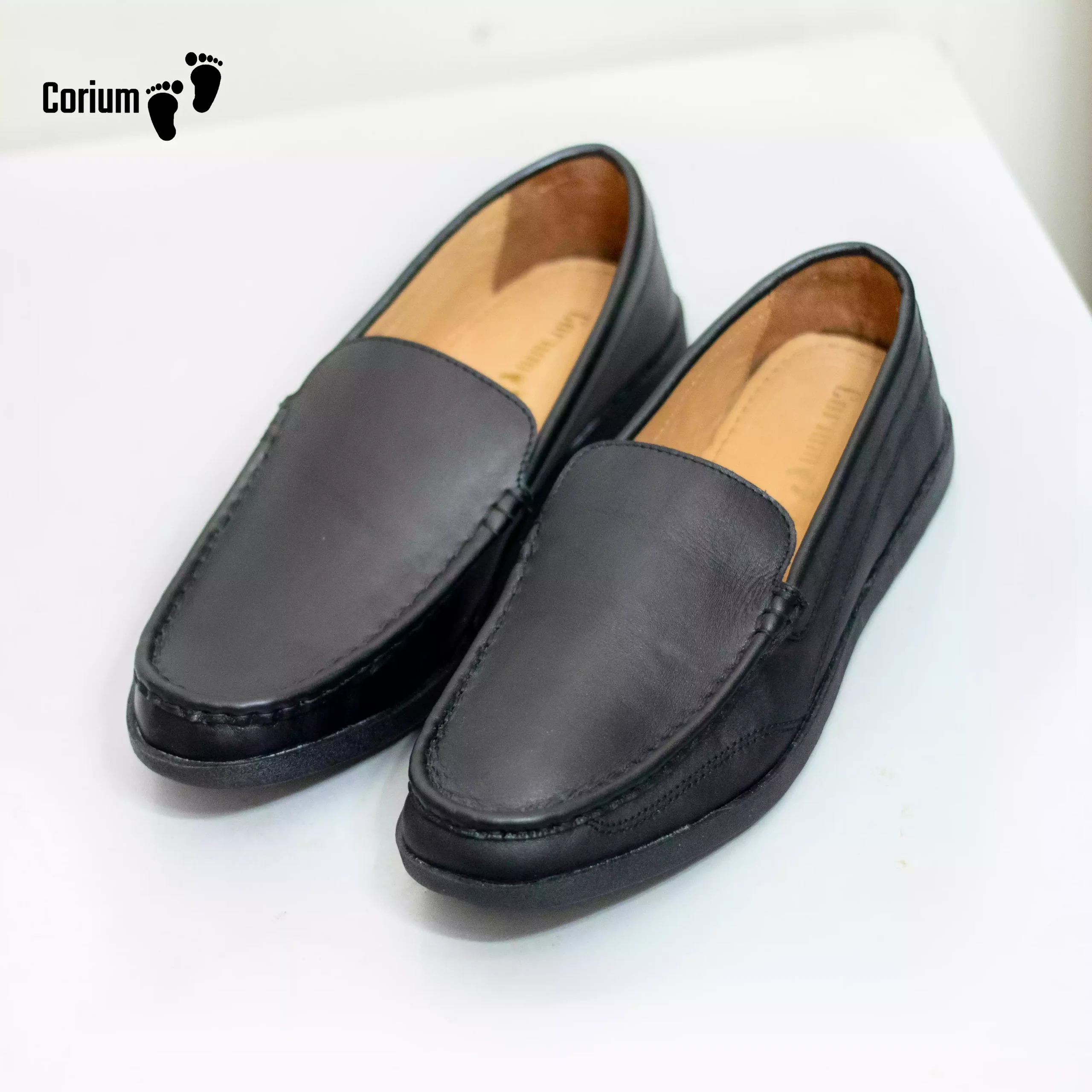 Corium Men’s Premium Leather Moccasin Loafers – (CRM 13)
